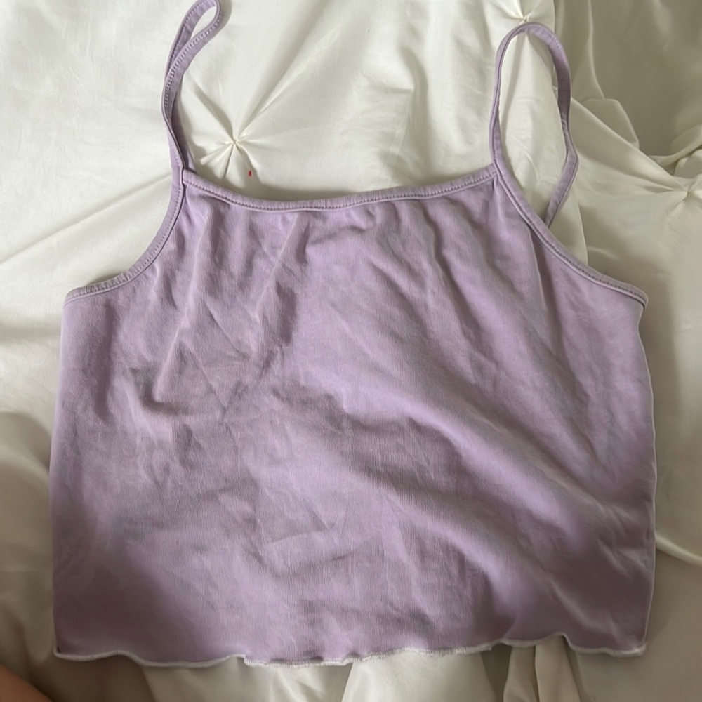 Purple tank top